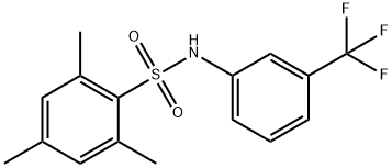 2,4,6-三甲基-N-[3-(三氟甲基)苯基]苯磺酰胺,200933-14-8,结构式