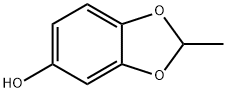 1,3-Benzodioxol-5-ol,  2-methyl- Struktur