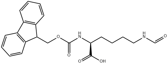 N2-[芴甲氧羰基]-N6-甲酰基-L-赖氨酸,201004-23-1,结构式