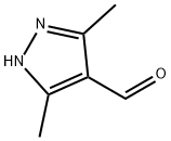 3,5-DIMETHYL-1H-PYRAZOLE-4-CARBALDEHYDE Struktur