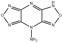 1H,4H-Bis[1,2,5]oxadiazolo[3,4-b:3,4-e]pyrazin-4-amine(9CI) Struktur