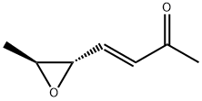 3-Buten-2-one, 4-(3-methyloxiranyl)-, [2S-[2alpha(E),3beta]]- (9CI) 结构式