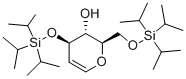 3,6-二-O-(三异丙基硅基)-D-半乳醛 结构式