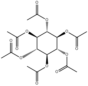 scyllo-Inositol hexaacetate 结构式