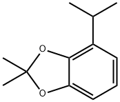 2,2-Dimethyl-4-isopropyl-1,3-benzodioxole (Propofol Impurity L) Struktur