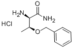 H-D-THR(BZL)-NH2 HCL Struktur