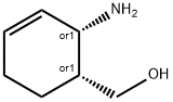 3-Cyclohexene-1-methanol,2-amino-,cis-(9CI) Struktur