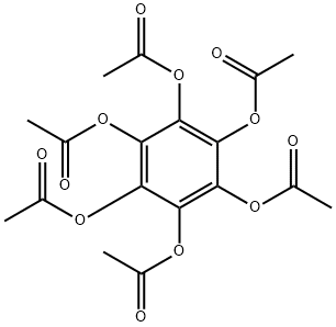 Benzenehexol hexaacetate 结构式