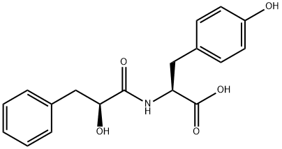 L-BETA-PHENYLLACTOYL-TYR-OH Struktur