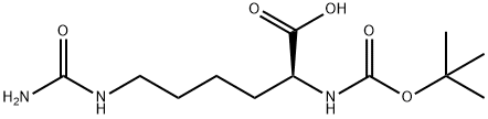 BOC-L-HOMOCITRULLINE,201418-83-9,结构式