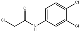 2-氯-N-(3,4-二氯苯基)乙酰胺 结构式