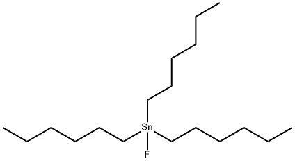 fluorotrihexylstannane  Structure