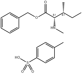 N-ME-ALLO-ILE-OBZL P-TOSYLATE 化学構造式