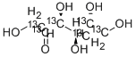 D-(-)-果糖-13C6 结构式
