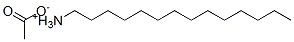 tetradecylammonium acetate Structure