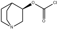 (R)-氯甲酸异丙酯 1-氮杂双环[2,2,2]辛-3-基酯 结构式