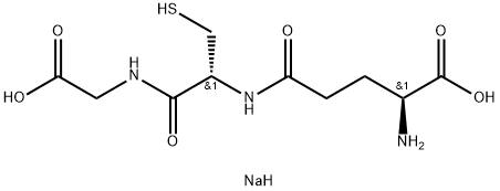 谷胱甘肽钠, 20167-21-9, 结构式
