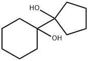 1-(1-hydroxycyclopentyl)cyclohexan-1-ol 化学構造式