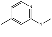 N,N,4-TRIMETHYL-2-PYRIDINAMINE Structure