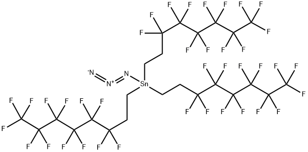 三(3,3,4,4,5,5,6,6,7,7,8,8,8-氟辛基)锡氮 , 201740-73-0, 结构式
