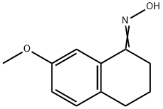 7-Methoxy-1-tetralone Oxime 化学構造式
