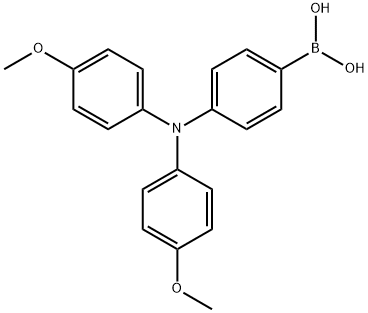 Boronic acid, B-[4-[bis(4-methoxyphenyl)amino]phenyl]- Struktur