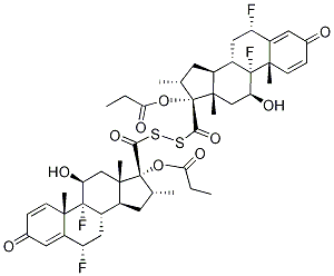 DesfluoroMethyl Fluticasone Propionate Disulfide