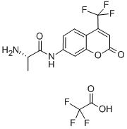 H-ALA-AFC TFA|(S)-2-氨基-N-(2-氧代-4-(三氟甲基)-2H-色烯-7-基)丙酰胺2,2,2-三氟乙酸酯