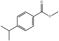 4-イソプロピル安息香酸メチル 化学構造式