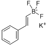 TRANS-スチリルトリフルオロホウ酸カリウム 化学構造式