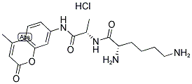H-LYS-ALA-AMC HCL,201853-24-9,结构式