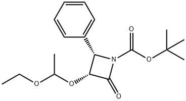 (3R,4S)-tert-Butyl 3-(1-ethoxyethoxy)-2-oxo-4-phenylazetidine-1-carboxylate