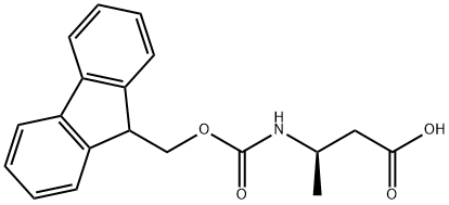 FMOC-D-BETA-HOMOALANINE Struktur