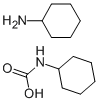 环己胺碳酸盐,20190-03-8,结构式