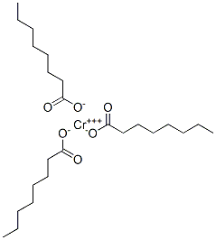 octanoic acid, chromium salt Structure