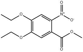 METHYL-4,5-DIETHOXY-2-NITROBENZOATE Structure