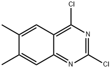 2,4-DICHLORO-1,2,3,4-TETRAHYDRO-6,7-DIMETHYLQUINAZOLINE Struktur