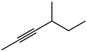 4-メチル-2-ヘキシン 化学構造式
