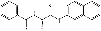 (S)-N-(1-(萘-2-基氨基)-1-氧代丙烷-2-基)苯甲酰胺,201988-47-8,结构式