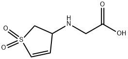 (1,1-DIOXO-2,3-DIHYDRO-1H-1LAMBDA6-THIOPHEN-3-YLAMINO)-ACETIC ACID,201990-24-1,结构式