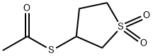 S-(1,1-Dioxothiolan-3-yl) ethanethioate Structure