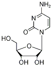 Cytidine-1'-13C,201996-57-8,结构式