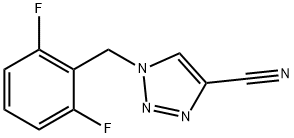 4-cyano-1-(2,6-difluorobenzyl)-1H-1,2,3-triazole|4-氰基-1-(2,6-二氟苄基)-1H-1,2,3-三氮唑