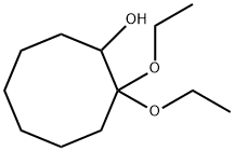 Cyclooctanol, 2,2-diethoxy- (9CI),202058-33-1,结构式