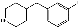 4-(3-FLUORO-BENZYL)-PIPERIDINE Struktur