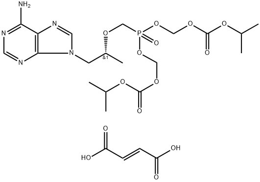 富马酸泰诺福韦酯, 202138-50-9, 结构式
