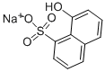 1-萘酚-8-磺酸基钠盐,20215-36-5,结构式