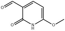3-Pyridinecarboxaldehyde, 1,2-dihydro-6-methoxy-2-oxo- (9CI) 结构式