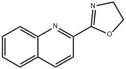 2-(4,5-ジヒドロ-2-オキサゾリル)キノリン 化学構造式