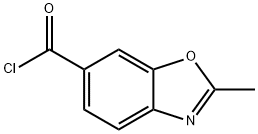 6-Benzoxazolecarbonylchloride,2-methyl-(9CI),202195-57-1,结构式